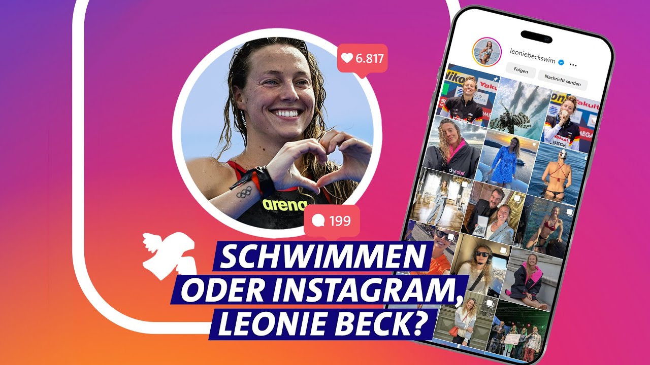 BR24Sport-Story: Schwimmen oder Instagram, Leonie Beck? | BR24Sport