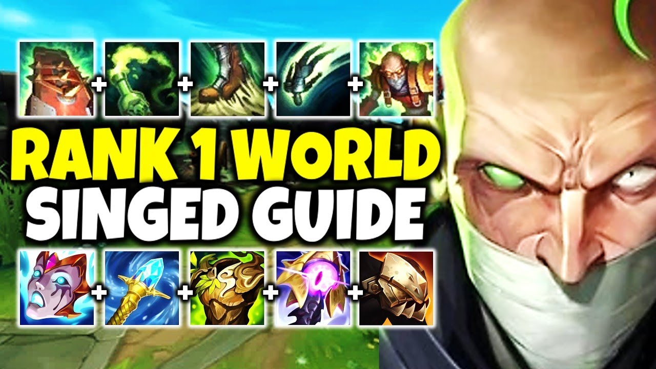 THE ULTIMATE SINGED GUIDE | RUNES, BUILDS, MATCHUPS, AND MORE!