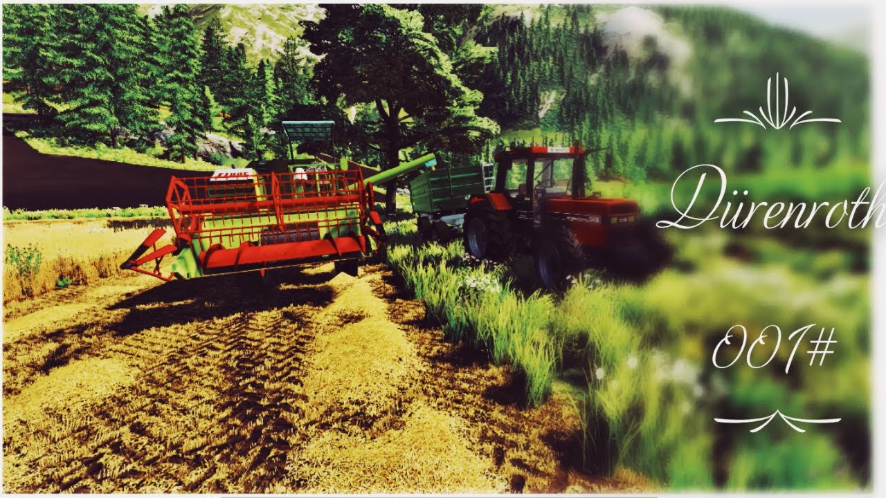 Dürenroth1 001# Willkommen in Dürenroth / Die Ernte beginnt🌾🚜