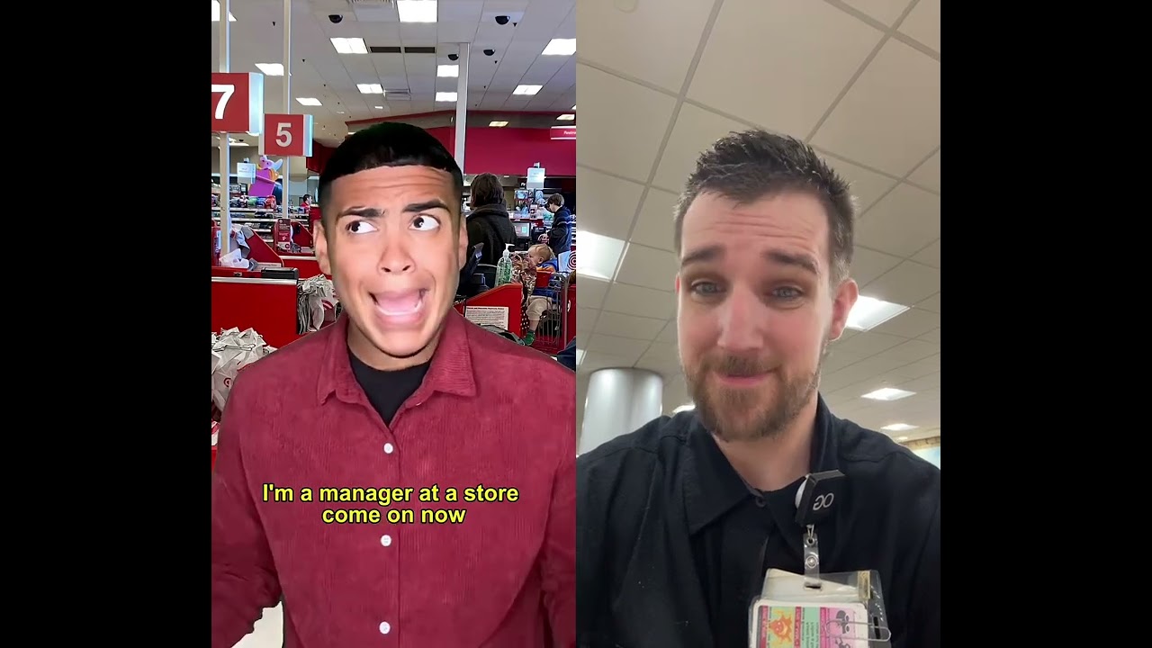 He left the karen speechless