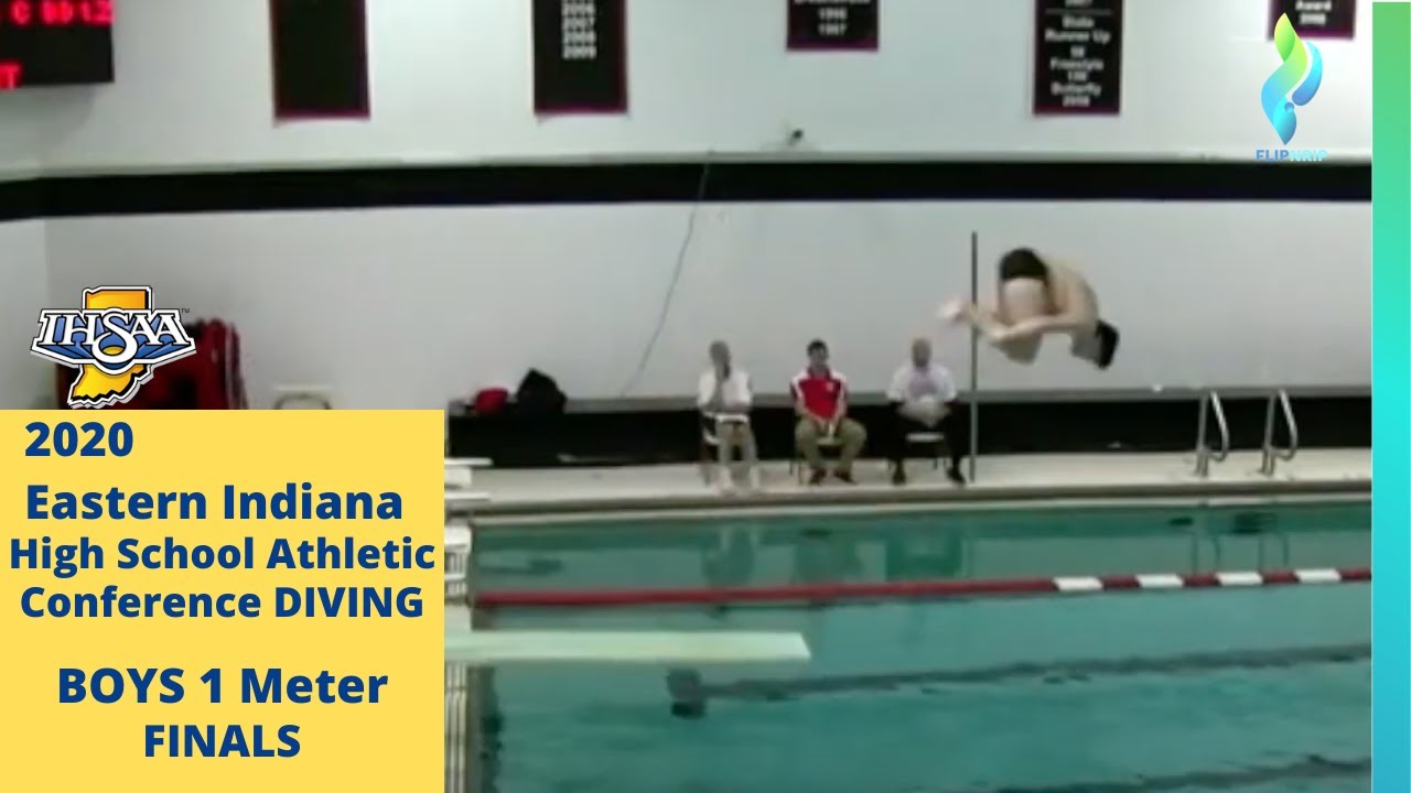 2022 Boys 1 meter High School diving - Eastern Indiana Conference Diving