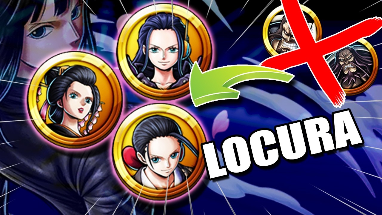 LLEGO el SUSTITUTO DEL MEJOR SET DE TODO One piece bounty rush ! Triple robin medal set