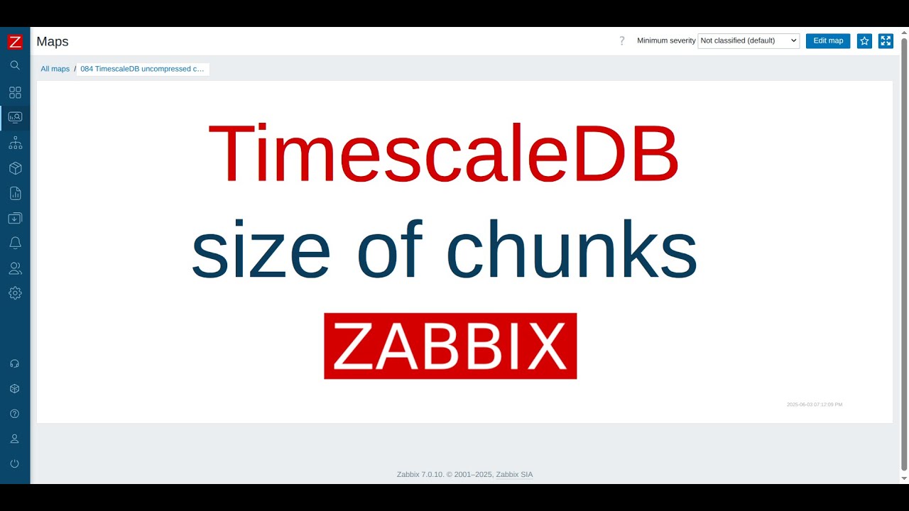 TimescaleDB, size of uncompressed chunk, Zabbix