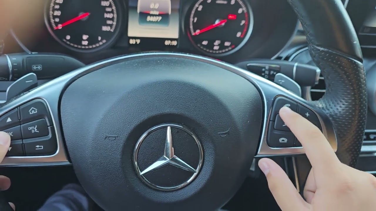 Сброс сервисного индикатора Mercedes C300 2016 года