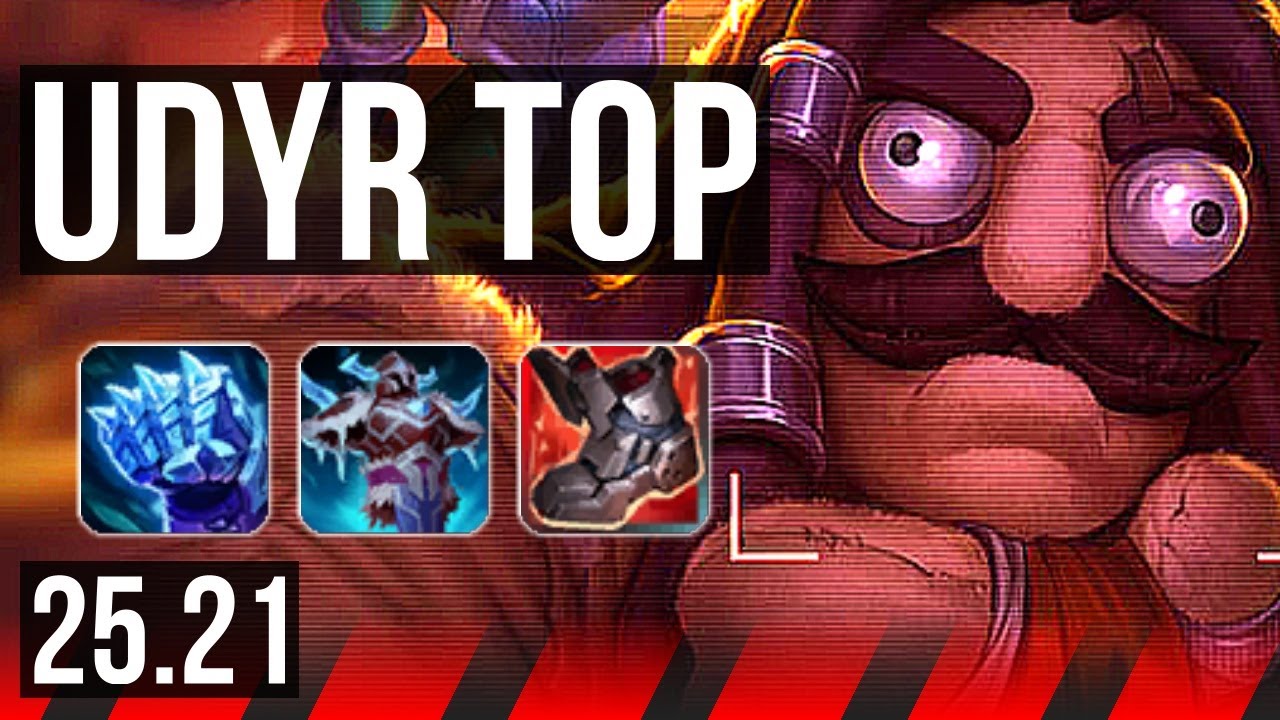 UDYR vs OLAF (TOP) | 800+ games | EUW Grandmaster | 25.21