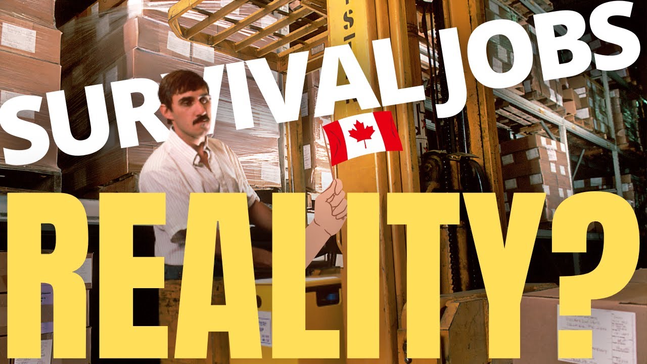 Reality of SURVIVAL JOBS in Canada | Life in Canada For Immigrants
