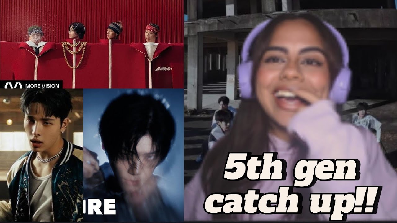 FIRST TIME REACTING TO THESE 5TH GEN BGs!! LNGSHOT, CLOSE YOUR EYES,  idntt, and NEXZ