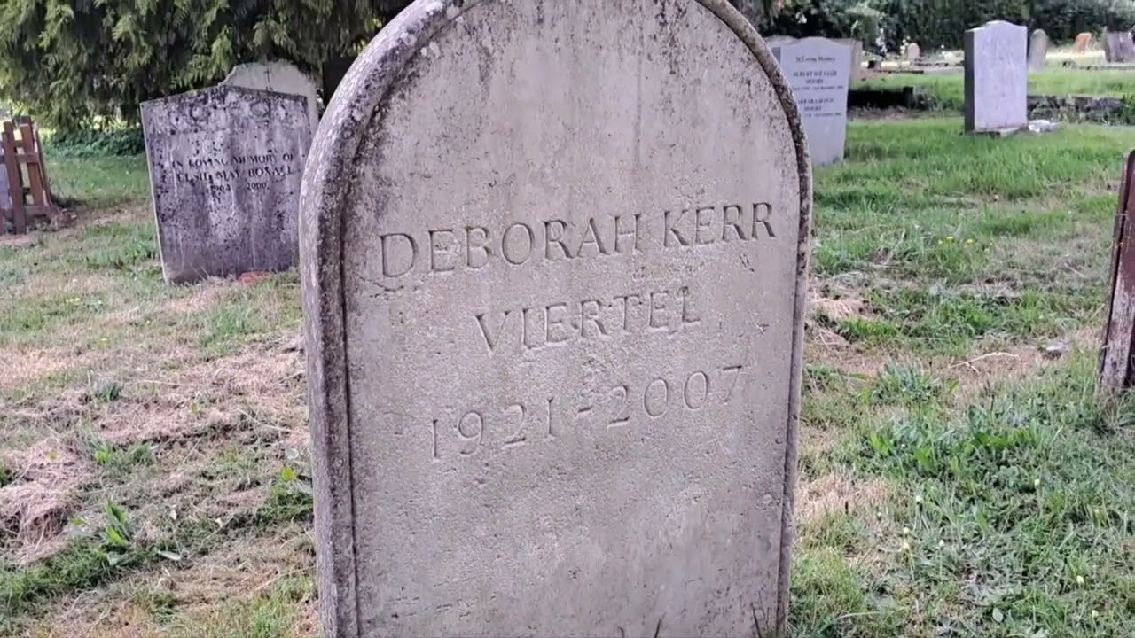 Famous Grave - Deborah Kerr - Actress - Celebrity Graveyard