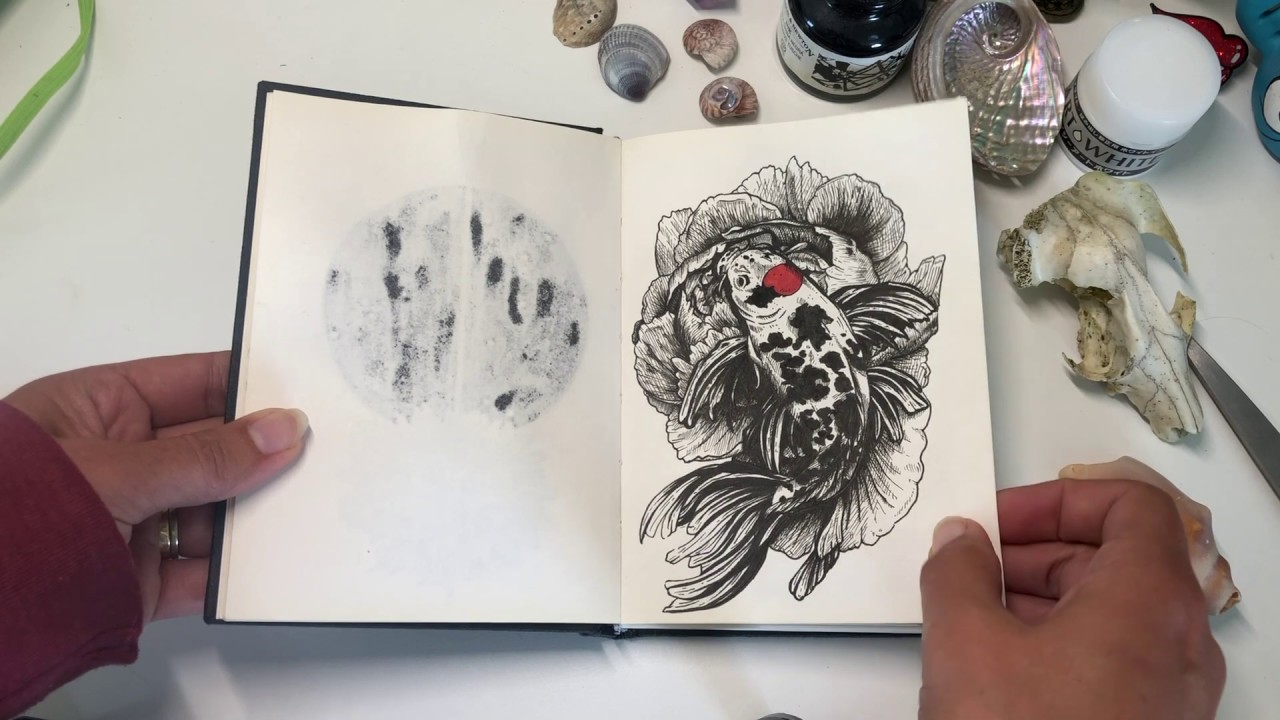 Inktober Sketchbook Tour