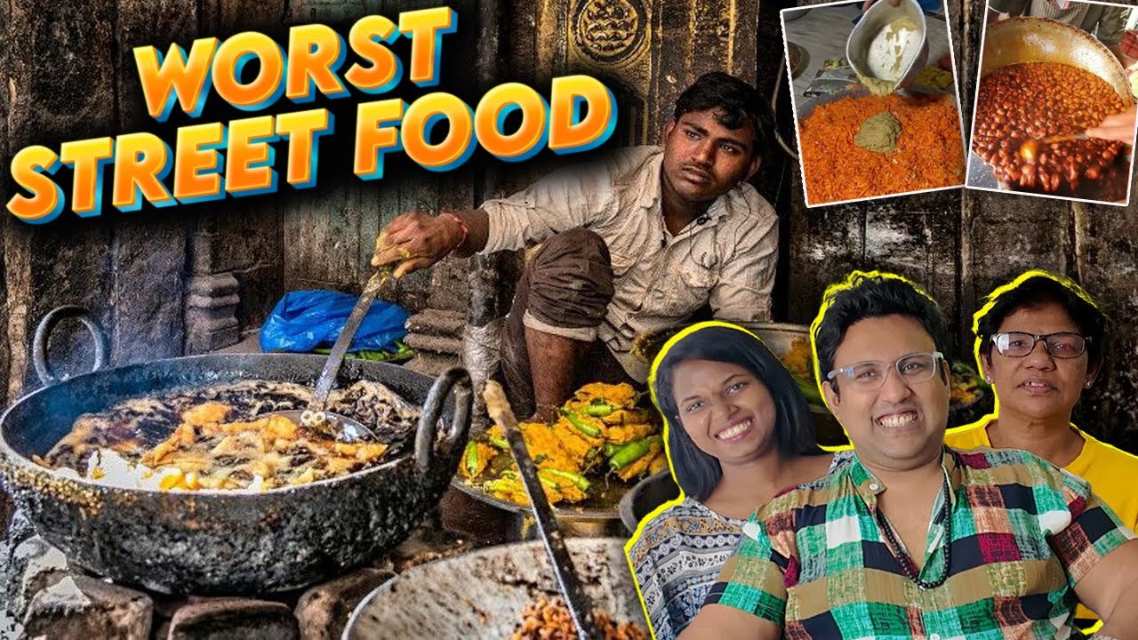 Worst Indian Street Foods 🤢| Ramstk Family