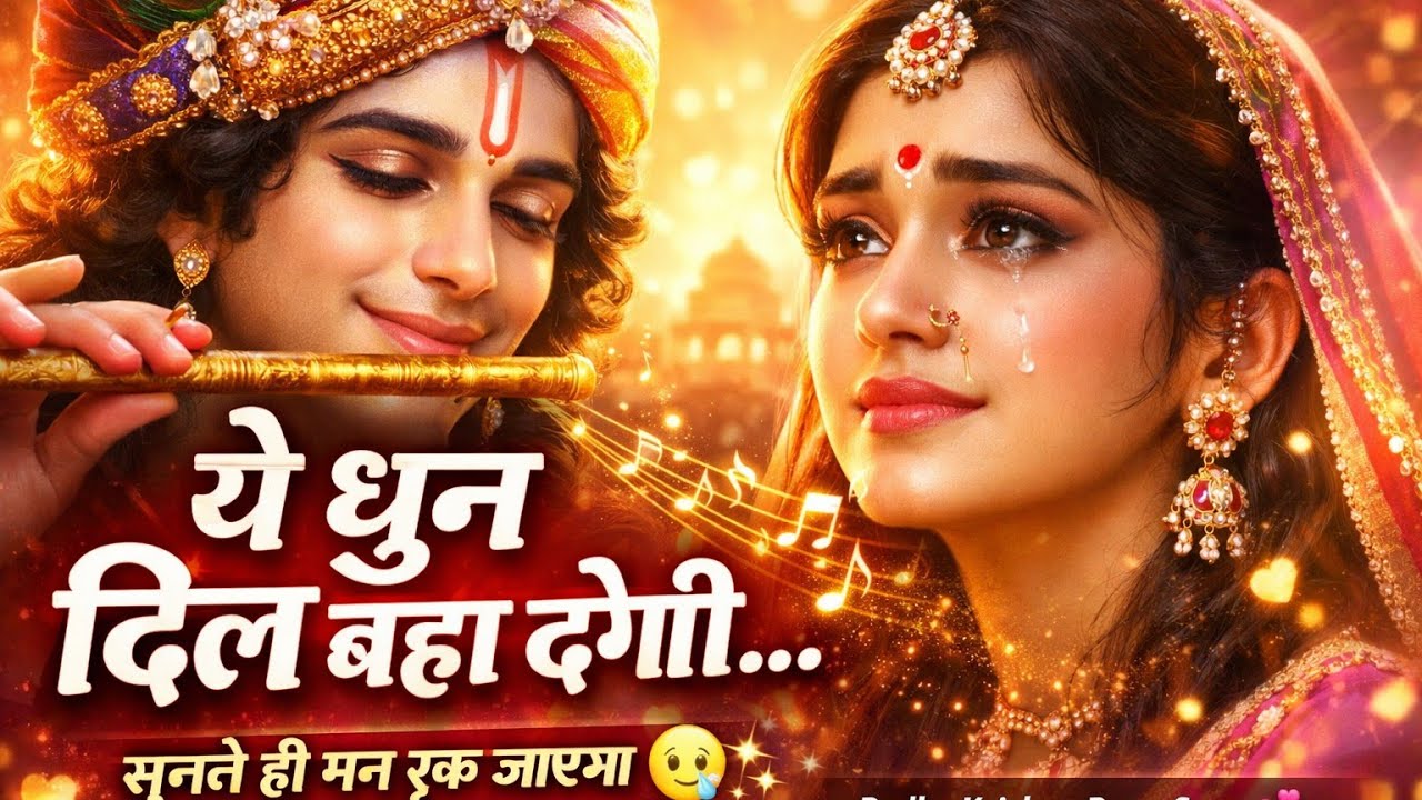 ये धुन दिल बहा देगी | Radha Krishna Prem Song | Emotional Bhakti Audio 💔🎶