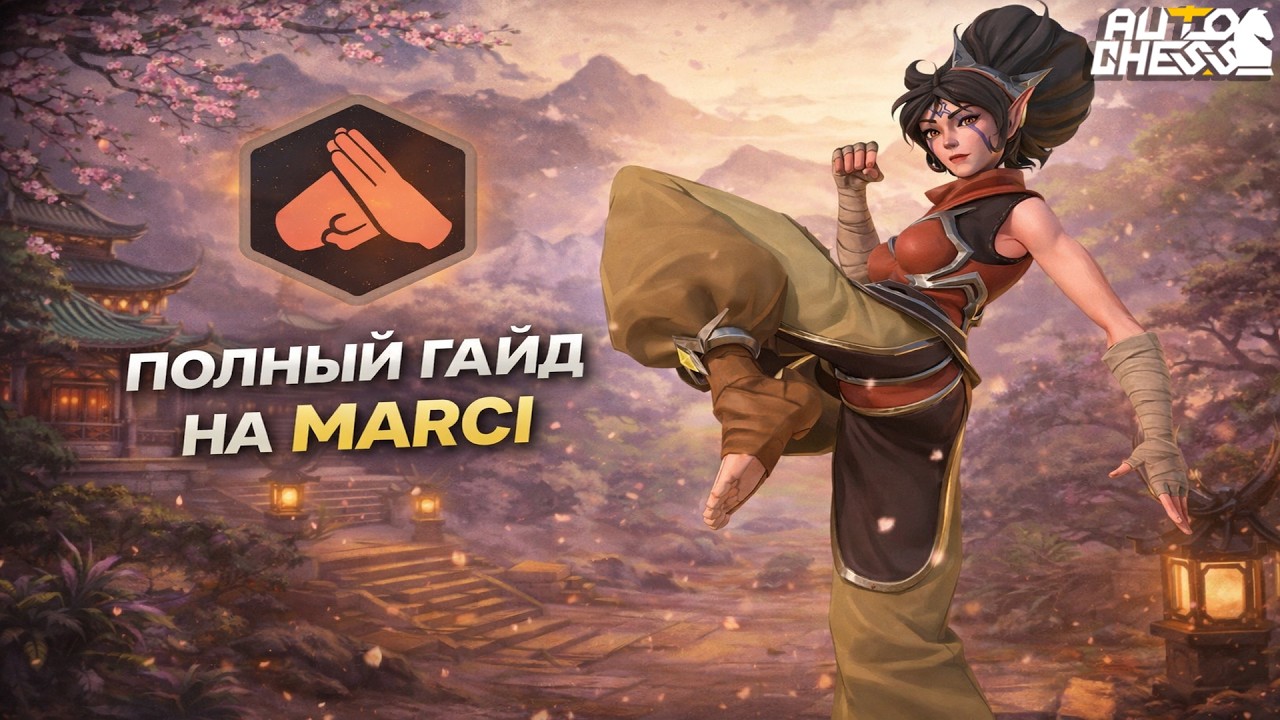 ПОЛНЫЙ ГАЙД НА MARCI! ► Auto Chess S35