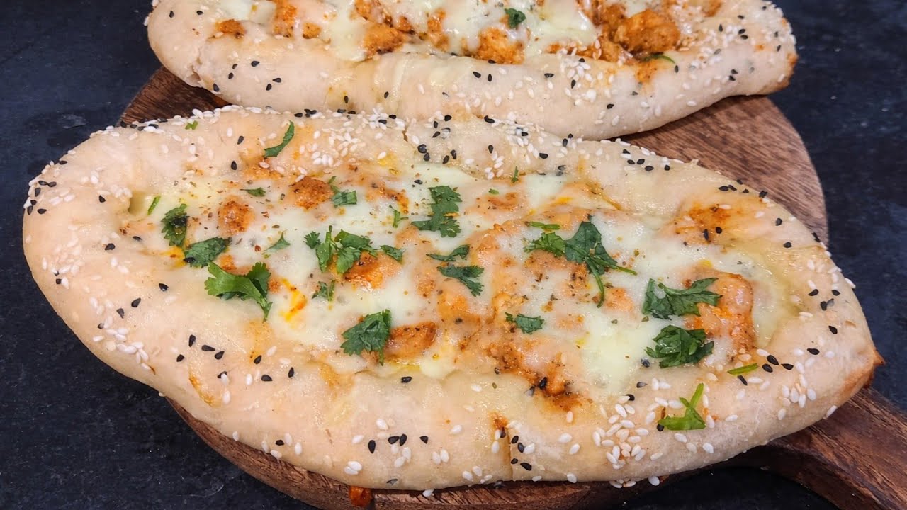 Better Then Pizza! Super Soft Turkish Chicken Pide Recipe| Turkish Style Chicken Bread