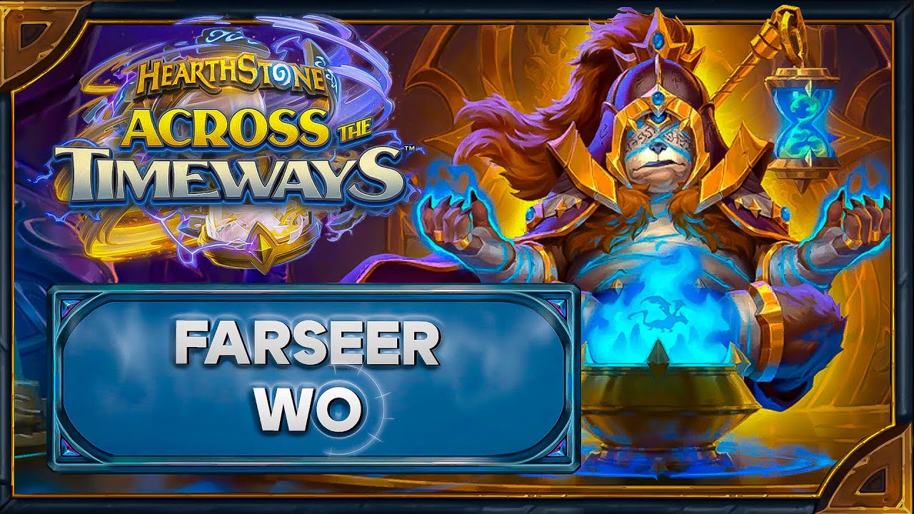 Hearthstone. Озвучка и анимация героя-алмазного шамана — Предсказателя Во.