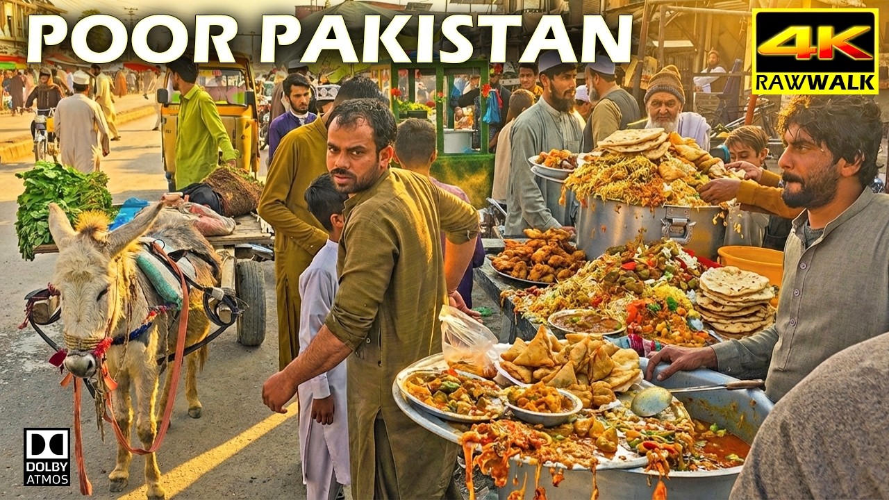 World's CRAZIEST Village Life | 4K Walk in Peshawar 🇵🇰