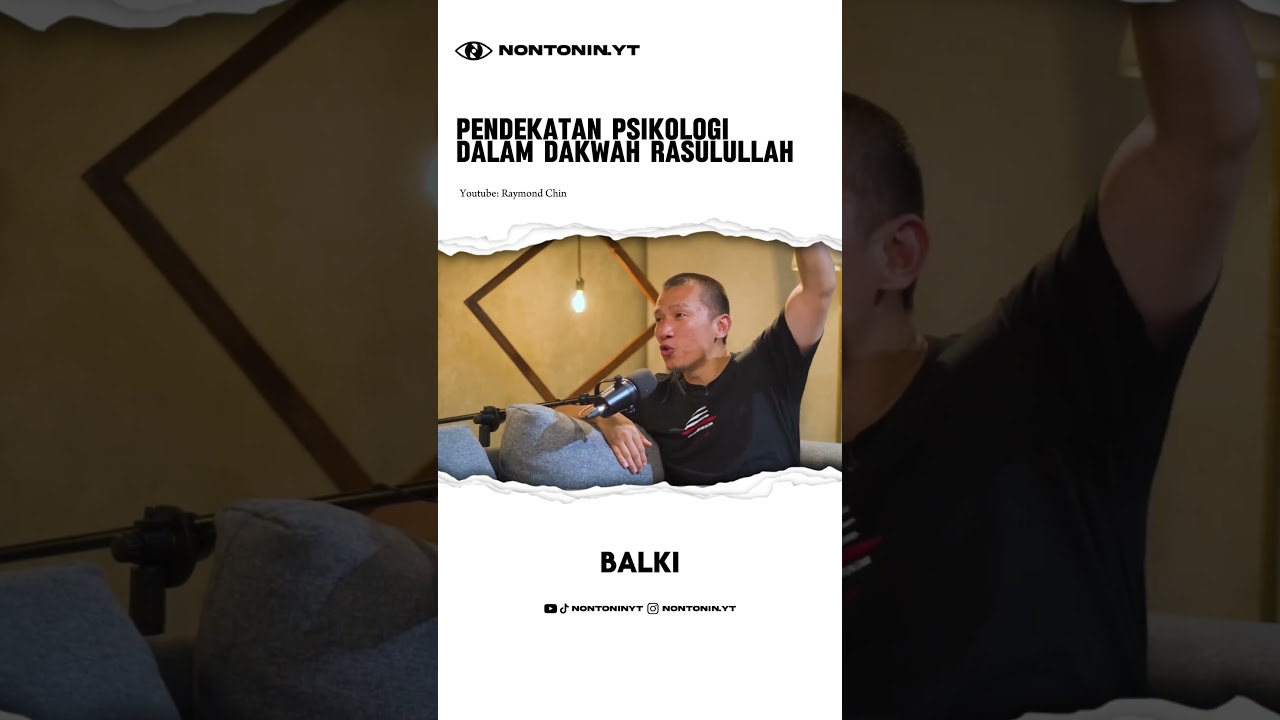 PENDEKATAN PSIKOLOGI DALAM DAKWAH RASULULLAH‼️#nontoninyt #raymondchin #ustfelixsiauw #escape #fyp