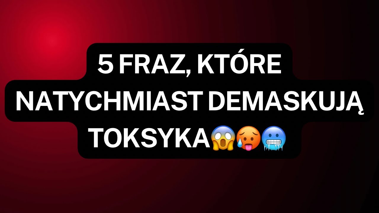 NARCYZ👉5 FRAZ, KT&Oacute;RE NATYCHMIAST DEMASKUJĄ NARCYZA😱🥵🥶 #narcyz #psychopata #socjopata