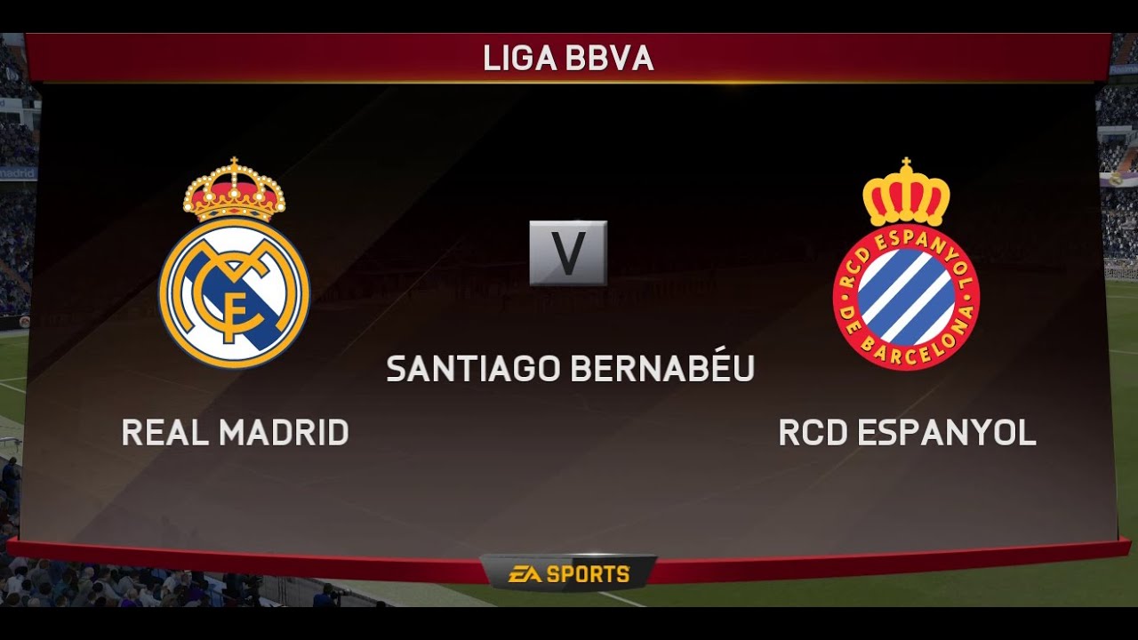 FIFA 16 PC Gameplay - Real Madrid vs Espanyol [FIFA 16/2016 PC Max Settings 60FPS]