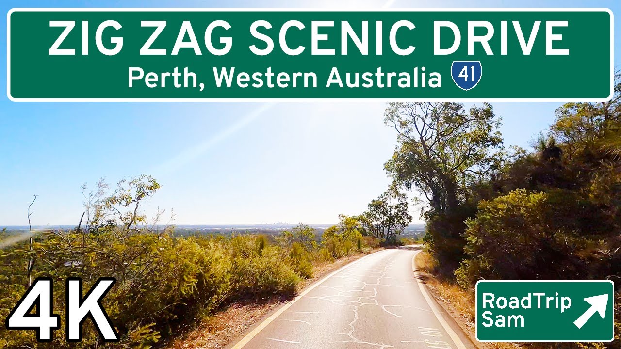 Kalamunda to Zig Zags - Perth, Western Australia - 🇦🇺 4K / Raw Audio / POV
