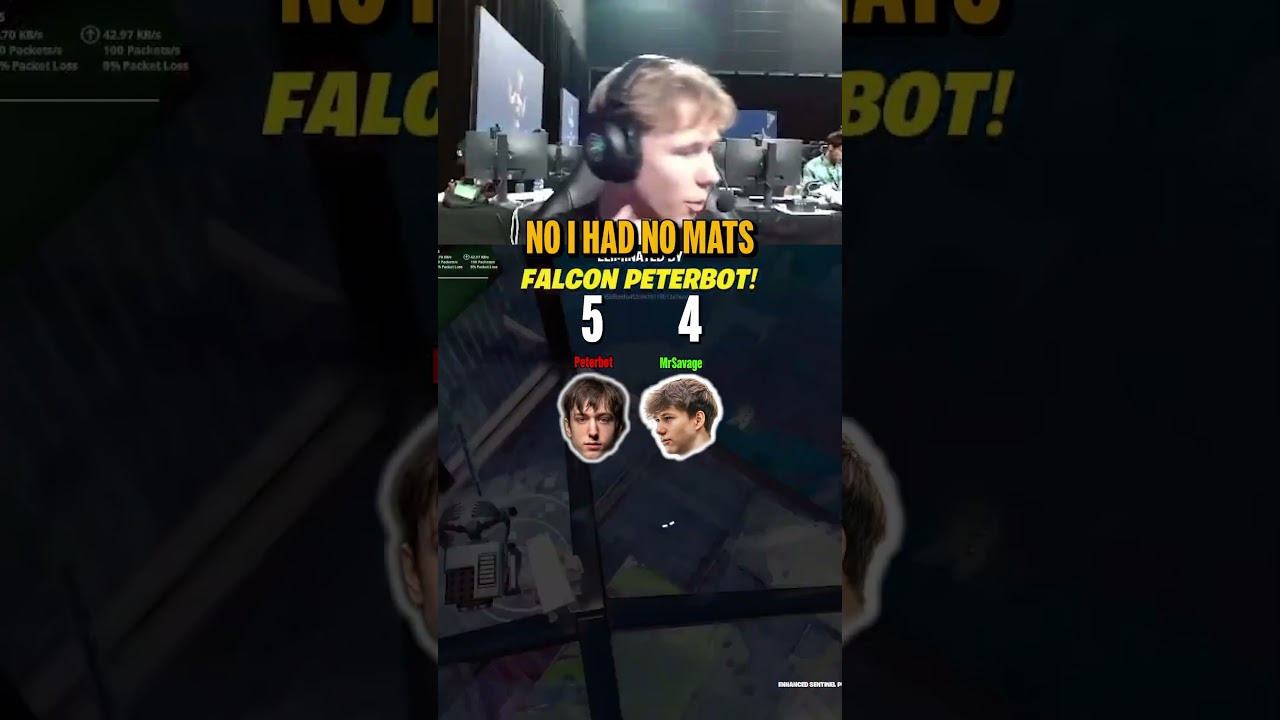 MrSavage vs Peterbot at FNCS Globals