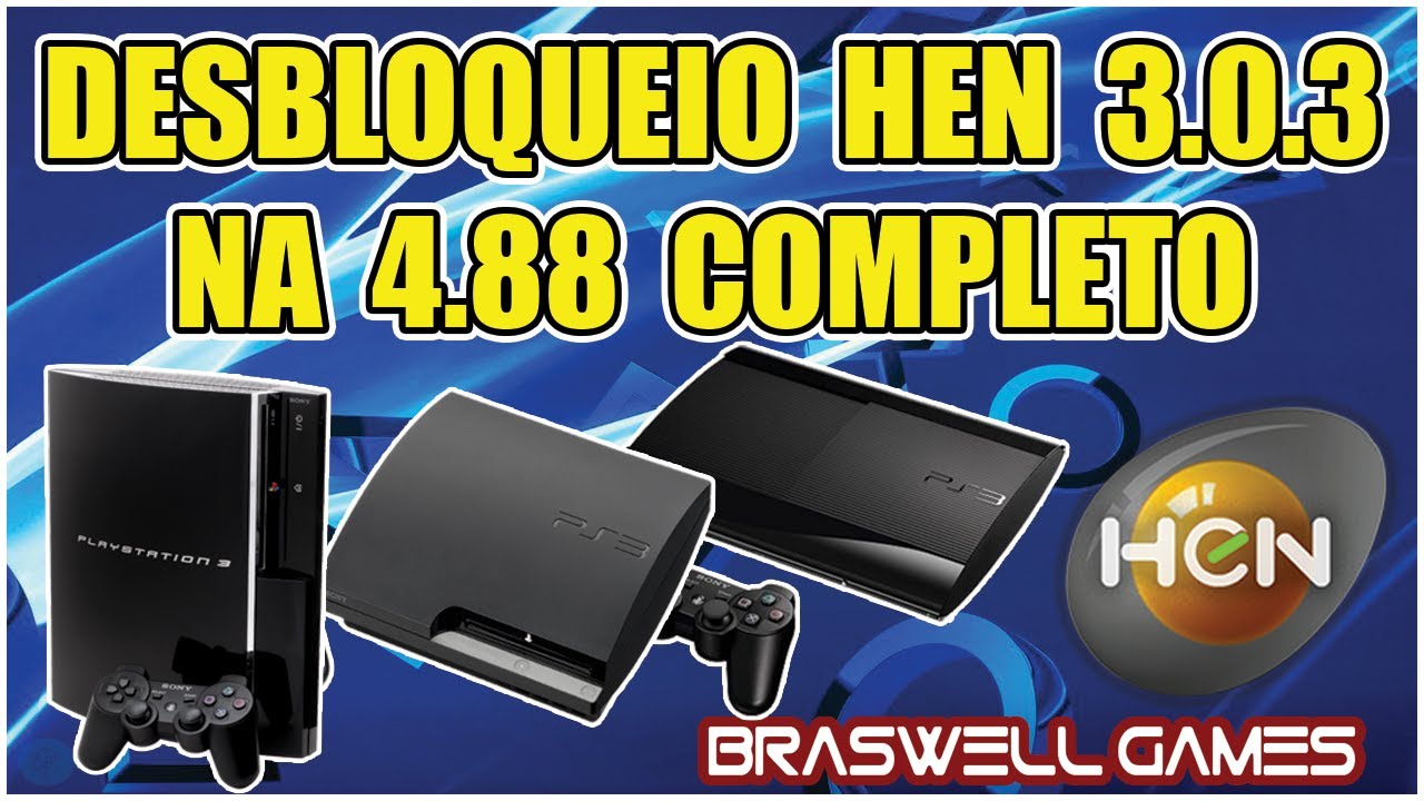 Como instalar o HEN 3.0.3 na 4.88 do ZERO! Atualizado 09-2021