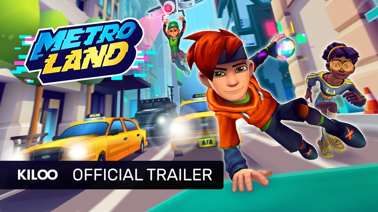 MetroLand - Endless Arcade Runner | Official Trailer