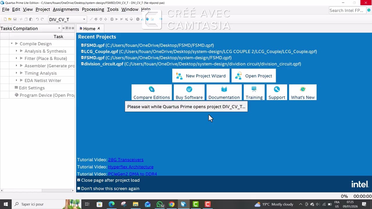 TUTORIAL: Creating and Setting Up Your First Project in Intel Quartus Prime (Complete Guide)