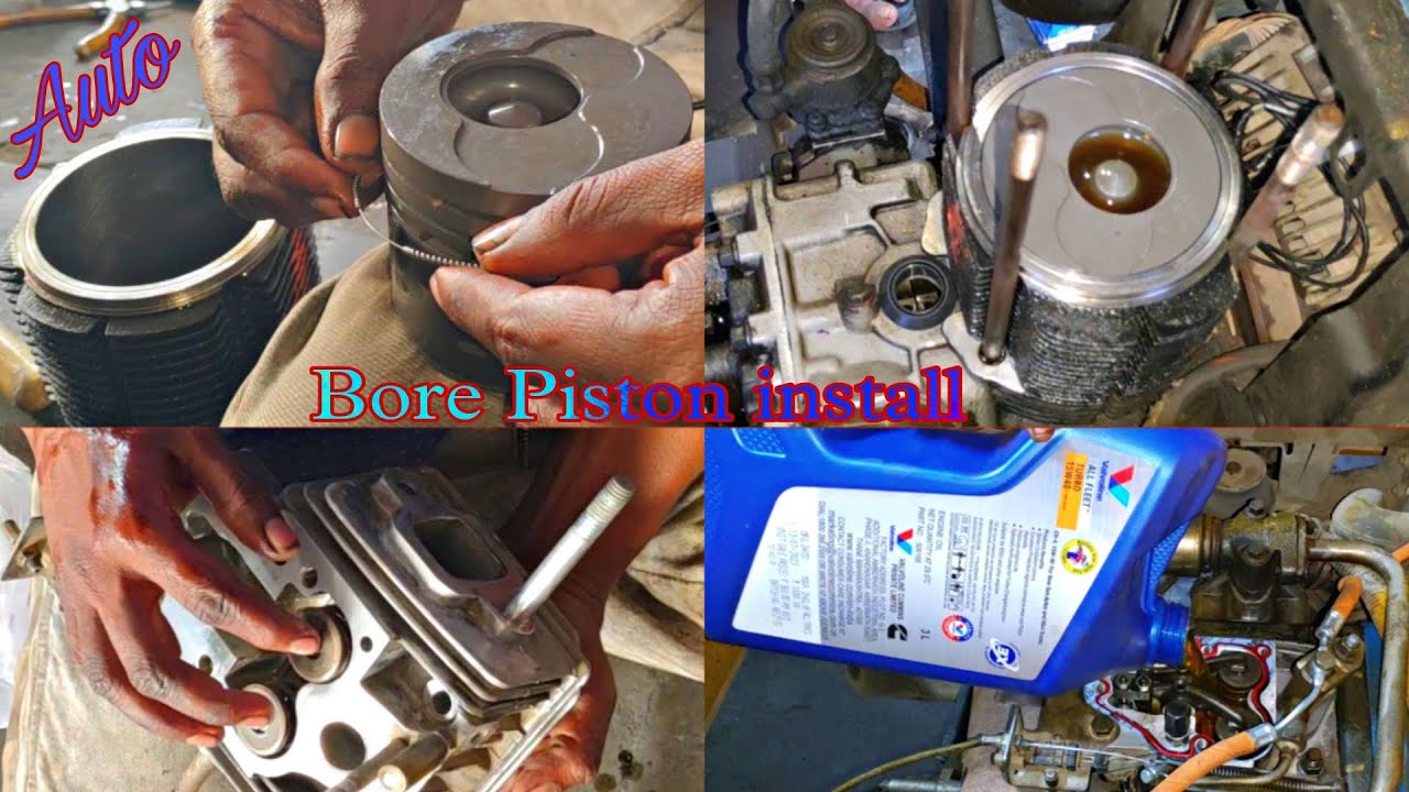 Ape BS4 auto  Bore & piston fitting