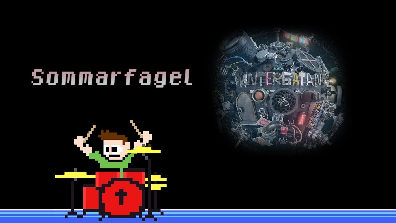 Wintergatan - Sommarfågel (Drum Cover) -- The8BitDrummer