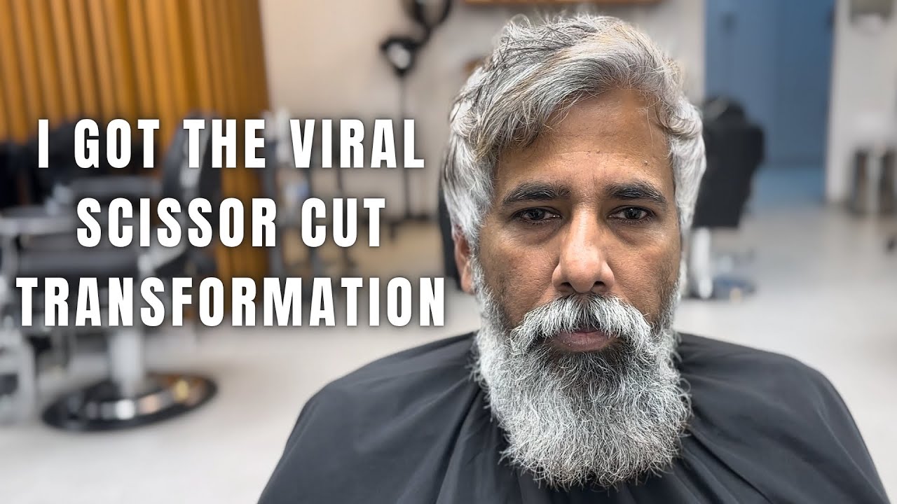 I Got the Viral Scissor Cut Hair Transformation