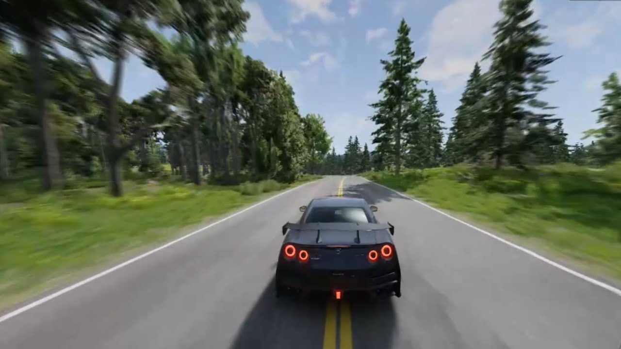 Beamng forest gameplay