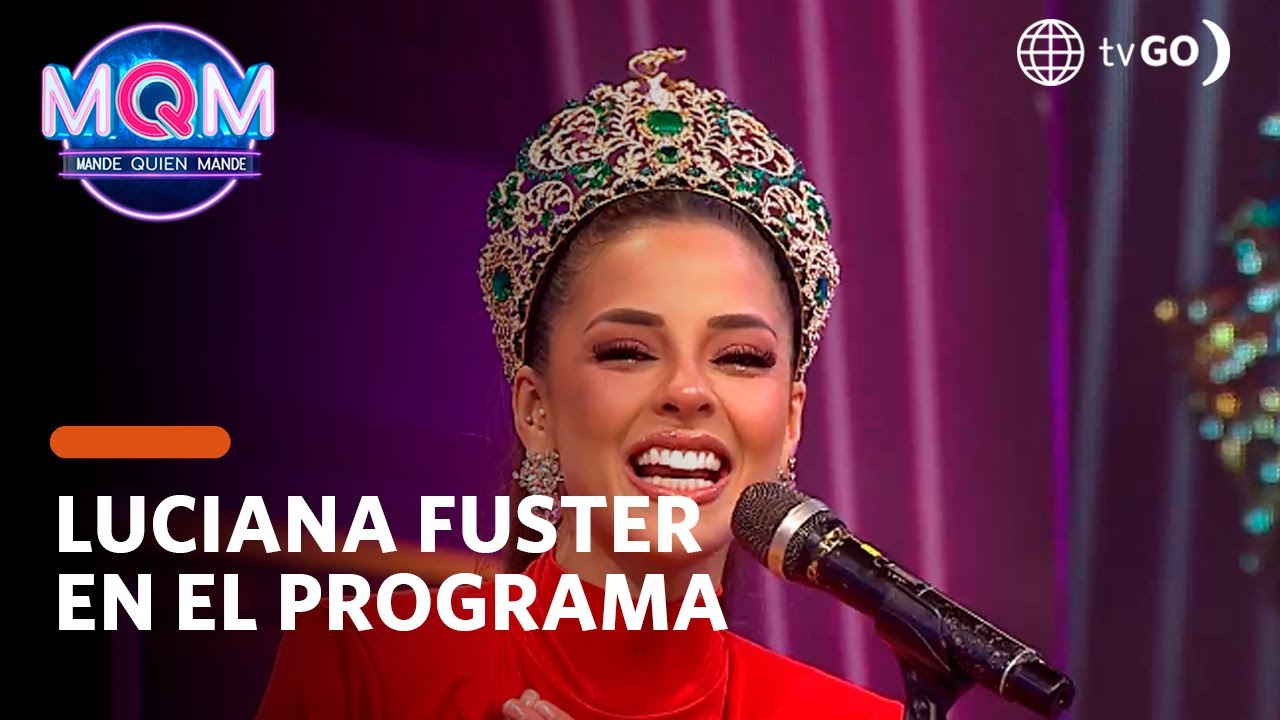 Mande Quien Mande: Luciana Fuster como jurado del 