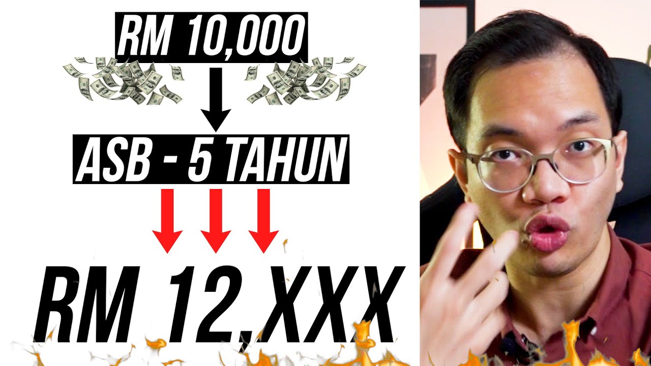 RM 10,000 simpan ASB 5 tahun, UNTUNG berapa?