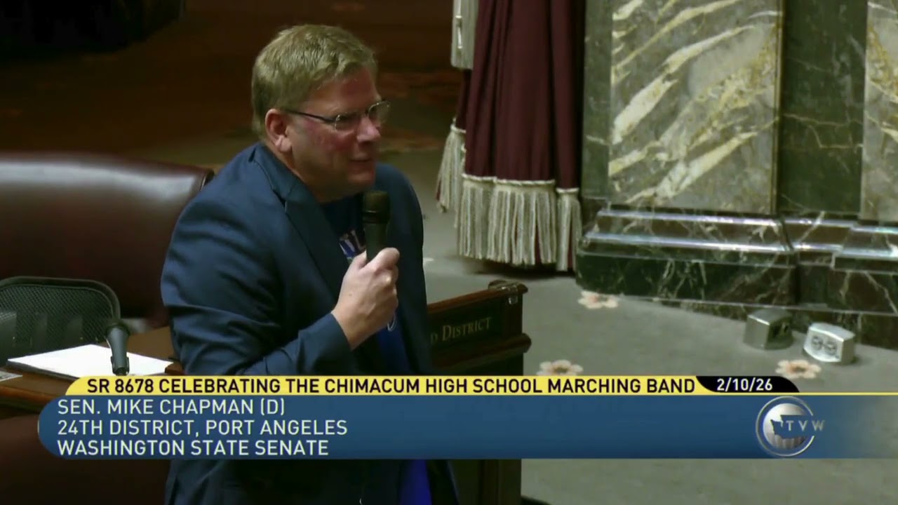 The Senate honors the Chimacum High School marching band