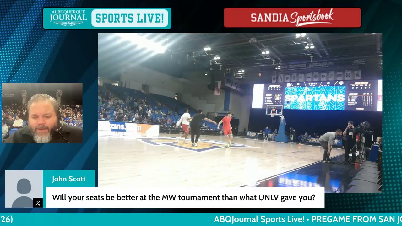 ABQJournal Sports Live! • Pregame from San Jose • UNM Lobos at SJSU Spartans (Jan. 31, 2026)