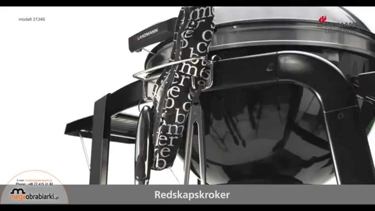 Grill z okrągłą pokrywą  Black Pearl 31346 Landmann