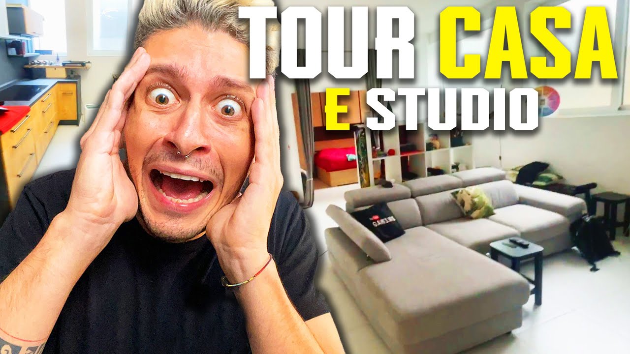 TOUR DELLA CASA E DELLO STUDIO DI ST3PNY !!