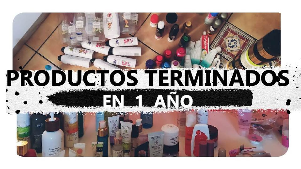 Productos terminados de todo 1 año/ cosmética/ aseo personal /maquillaje