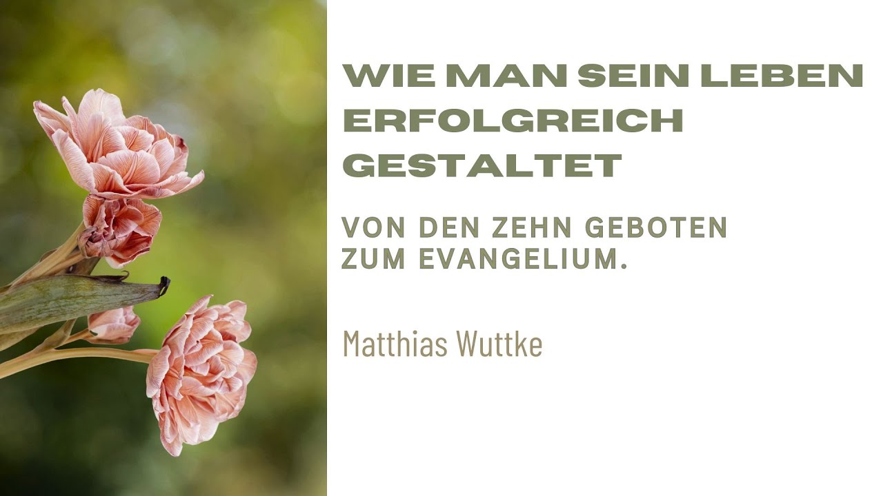 Wie man sein Leben erfolgreich gestaltet – Matthias Wuttke| 23.11.2025 | Auerehuus