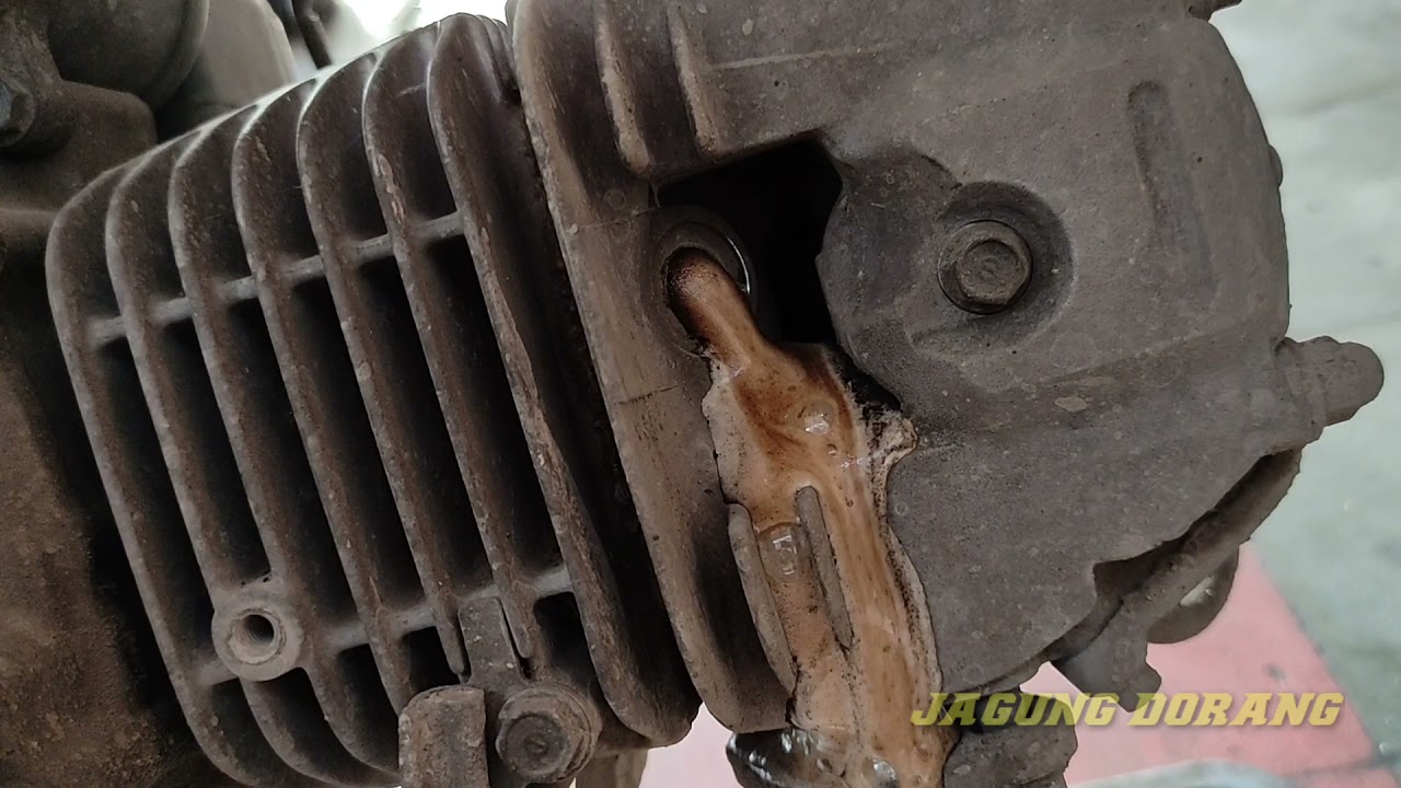 Jangan tunggu sampai mogok. Cara gurah mesin motor. Cara membersihkan ruang bakar tanpa bongkar