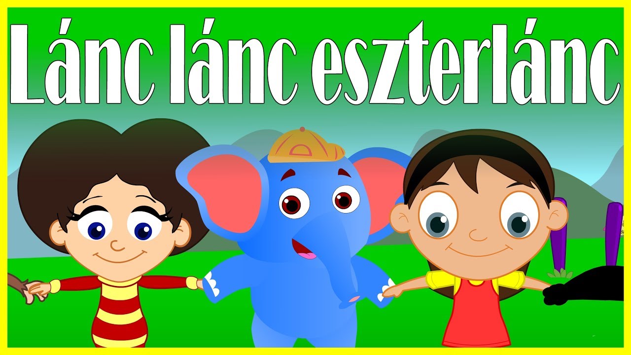Lánc lánc eszterlánc + 5 magyar gyerekdalok | Gyűjtemény | Rajzfilm gyerekeknek