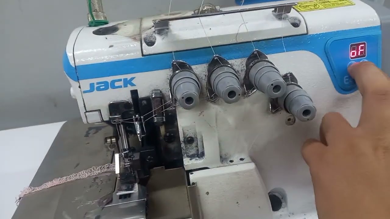 Cách reset,mở tốc độ cho máy vắt sổ Jack E4
