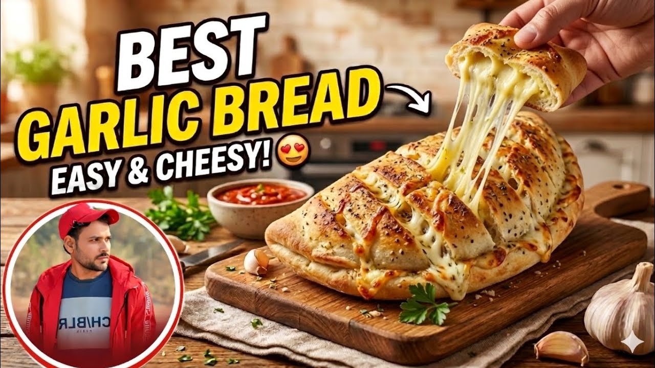 Garlic Bread🤤​Dominos fail Restaurant Style Garlic Bread at Home🧿#trending#garlicbread#viral#recipe 