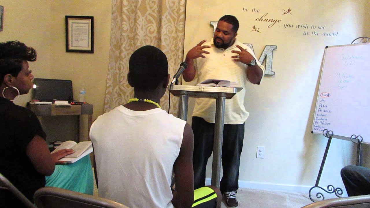 Pastor Bryan Lowe teaching on Joy