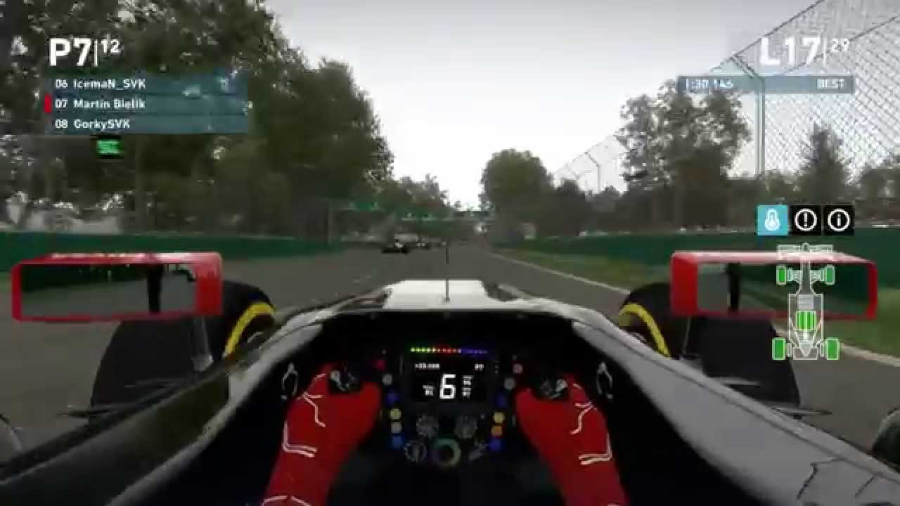 F1 2014 Australia 50% SVK/CZ FAIR LIGA Cockpit Cam