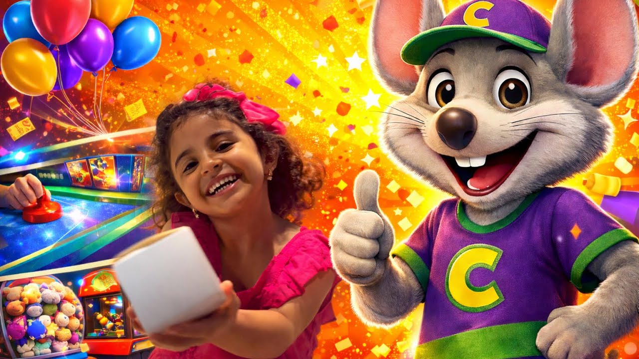 Chuck E. Cheese — лучший детский парк! Мы отлично провели день в #трендовом #детском #смешном #дл...