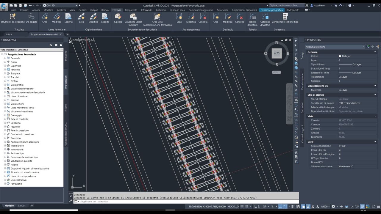Civil 3D Tutorial ITA - Progettazione ferroviaria