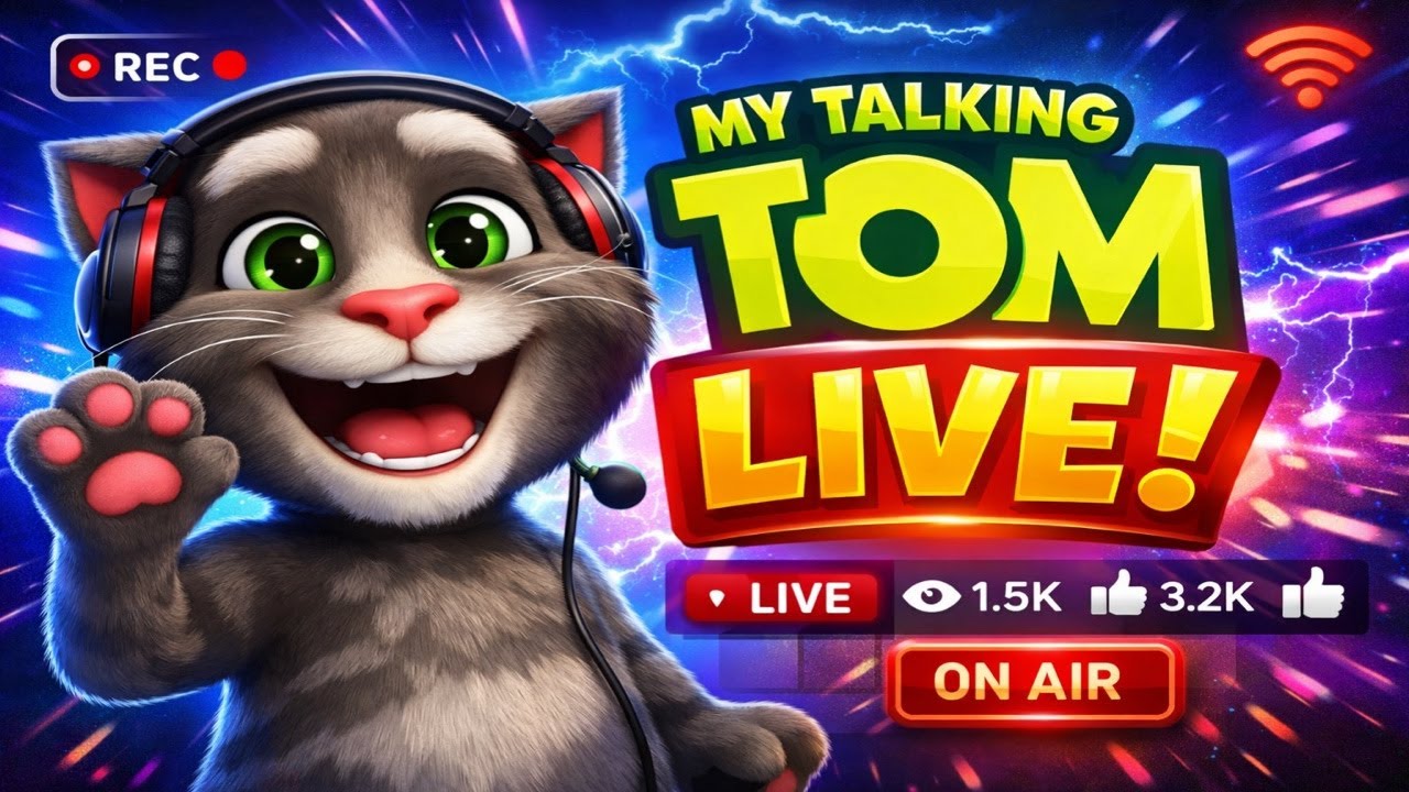 My Talking Tom Live #shorts #live #trending #viraltom #shorts #satisfying #mytalkingtom2