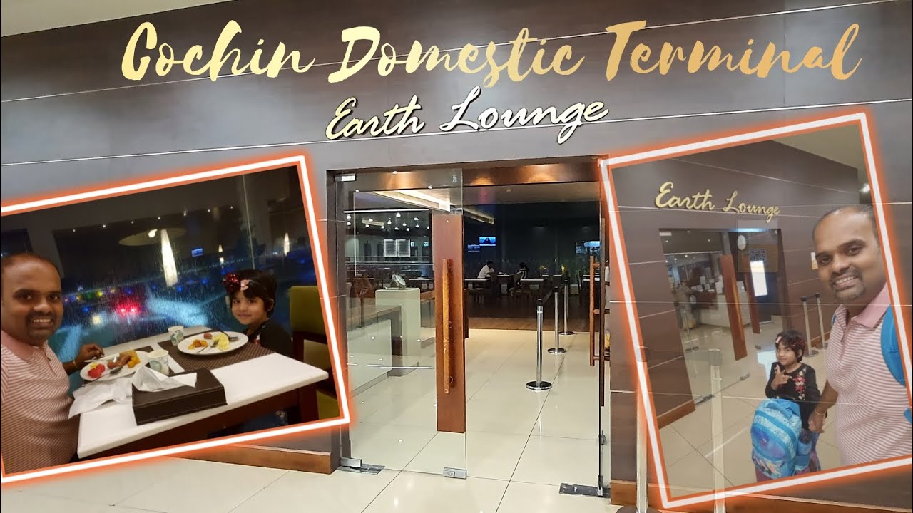 Cochin Earth Lounge, Free access using Debit Cards. #earthlounge #free #cochin #food #airport #2024