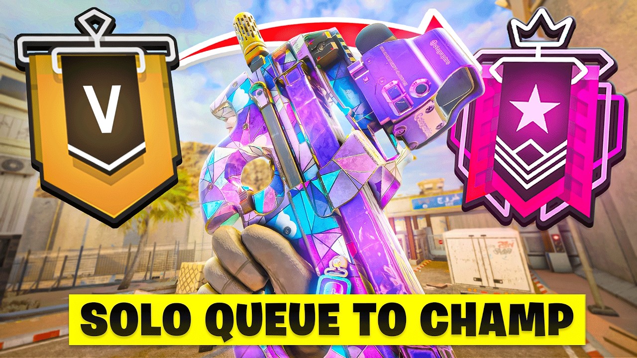 EDUCATIONAL SOLO-Q TO CHAMPION (Console Rainbow Six Siege)
